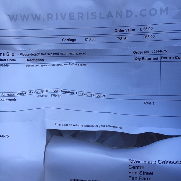 Yellow and gray wedges - Picture 3 of 3